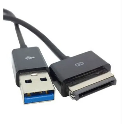 Cable de carga y sincronización de datos USB 3,0, 1M, 3 pies, alta calidad, para Asus Tablet TF101 TF201, TransFormer Prime, negro, nuevo - imagen 2