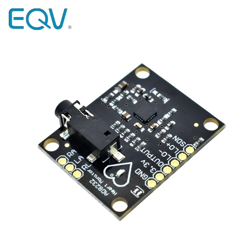Módulo EQV Ecg AD8232, kit de módulo de sensor de monitoreo de pulso y corazón de medición ecg para Arduino UNO R3 - imagen 4