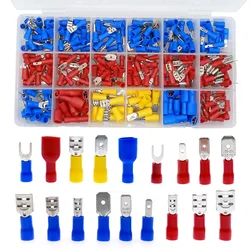Kit Terminales Eléctricos Tipo U - Horquilla Aislada para Cable
