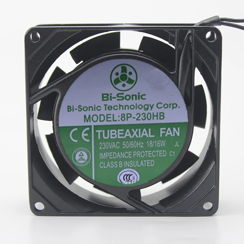 Ventilador de refrigeración de armario refrigerado por agua con marco de Metal, 8P-230HB 8P-230HS 8025, 8cm, Original