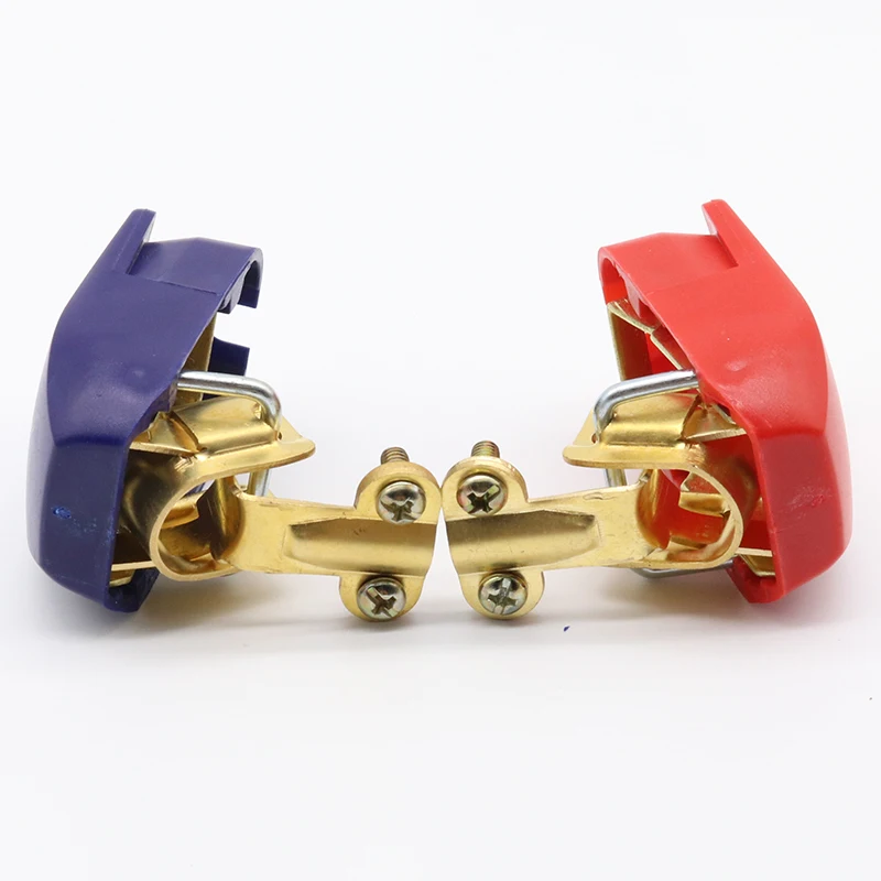 Interruptor de batería Universal de 12/24V, conectores de terminales de batería Scap de liberación rápida, abrazaderas para barco/camión/coche/furgoneta, 2 piezas - imagen 4