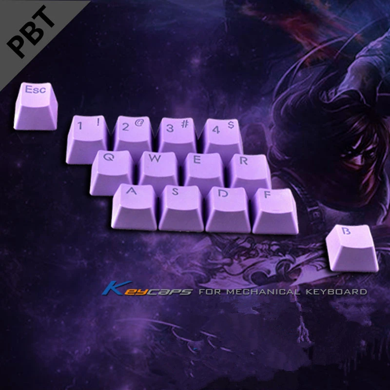 Teclas LOL PBT retroiluminadas, juego de 14 teclas, teclas de perfil OEM con extractor de teclas para interruptores MX, Teclado mecánico retroiluminado para jugar - imagen 5