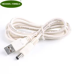 Cable USB a conector barril 5.5x2.1mm de alta calidad