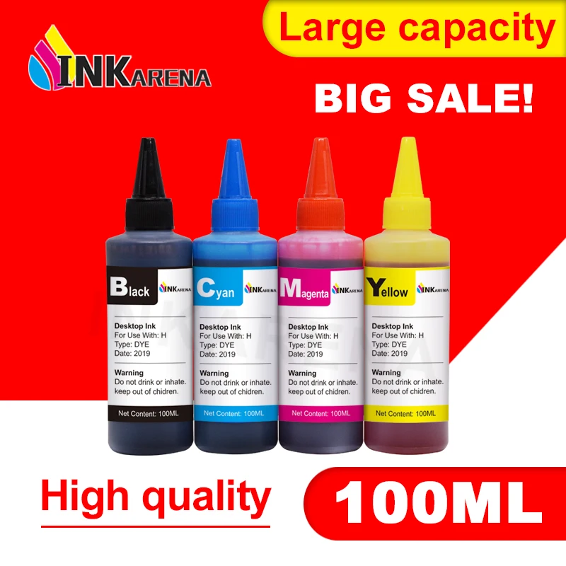 Kit de recarga de tinta Universal para impresora Canon, botella de 100ml, PGI-5 de tinta para impresora Canon, Cli-8, PGI5, CLI8, IX4000, IX5000, IP3300, PIXMA, MP510, MP610