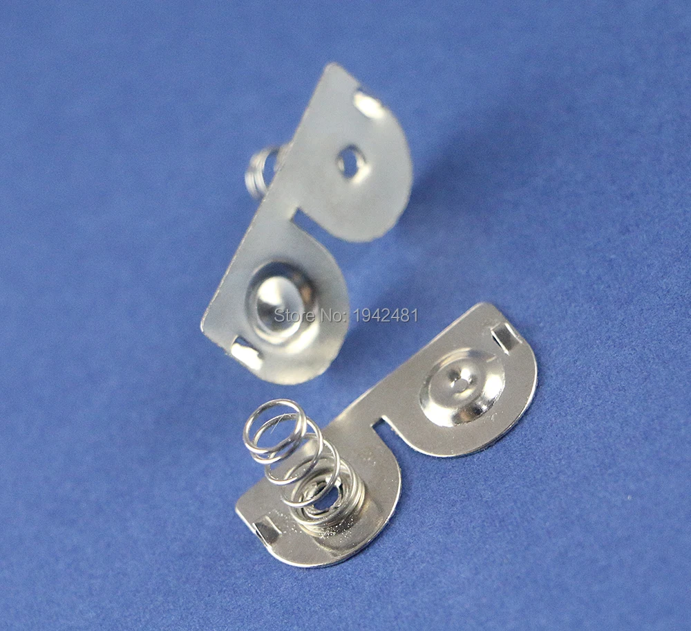 500 Uds terminales de batería contactos de resorte para soporte de batería de carcasa GBC para Color GameBoy