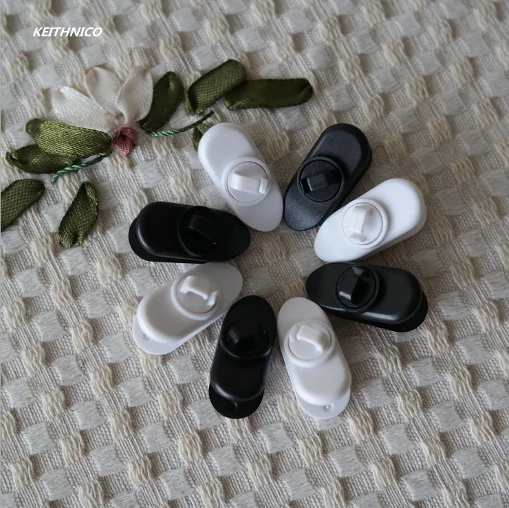 Abrazadera de Clip de línea de auriculares 20 piezas, Cable de auriculares, Clip de Collar, soporte de Clip para auriculares MP3 MP4, soporte de Cable - imagen 2