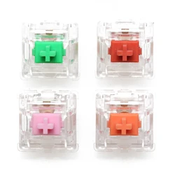 Switches EVERGLIDE MX Transparentes para Teclado Mecánico