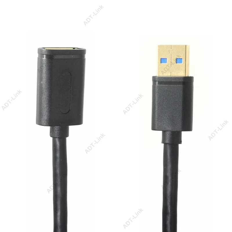 Cable de extensión USB 3,0 de alta velocidad, cable extensor macho a hembra de 30cm/1m/1,8m para sincronización de datos y transferencia de carga - imagen 5