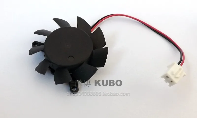 Reemplazo Original de ventilador enfriador MGA4012LR-A10 de 37mm de diámetro para GT620 625 705 560s 3647 HP S5-1523 12V 0.08A ventilador de 2 pines - imagen 2