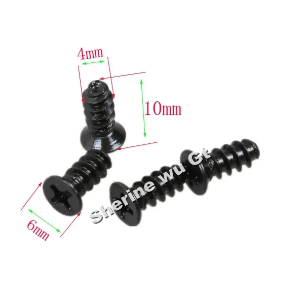 Tornillos 5x10mm Negros – Caja PC y Ventilador - imagen 3