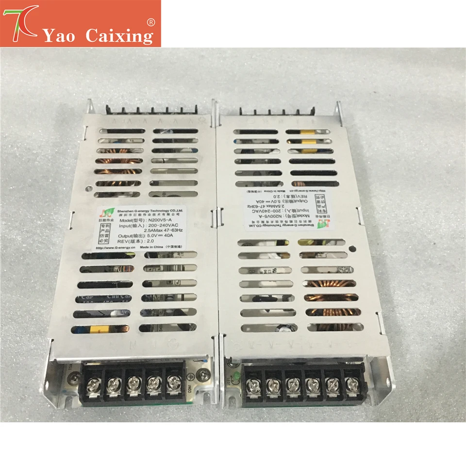 Fuente de alimentación con interruptor de 220v-5v40a200w, control de fuente de alimentación G-energy p2 p2.5 p3 p4 p5 p6 p8 p10 rgb, pantalla de panel led de matriz de puntos - imagen 3