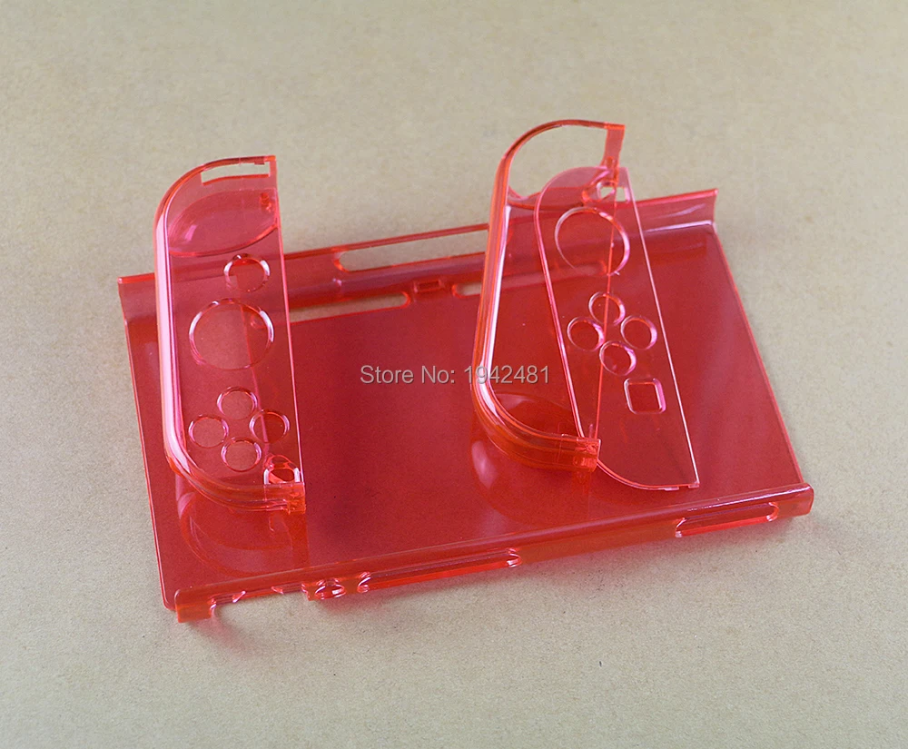 8 juegos de funda protectora transparente para Nintendo Switch NS NX, funda para Switch, bolsa transparente ultrafina para PC - imagen 4