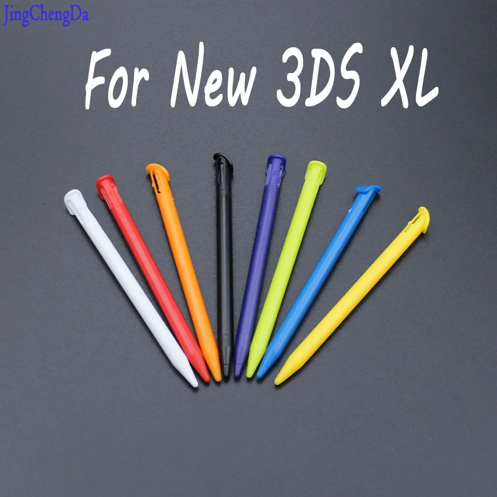 JCD 1 Uds para nuevo lápiz óptico 3DS XL LL 1 PC lápiz táctil de plástico lápiz óptico de pantalla compacto 3 colores para nuevo 3DS LL/XL