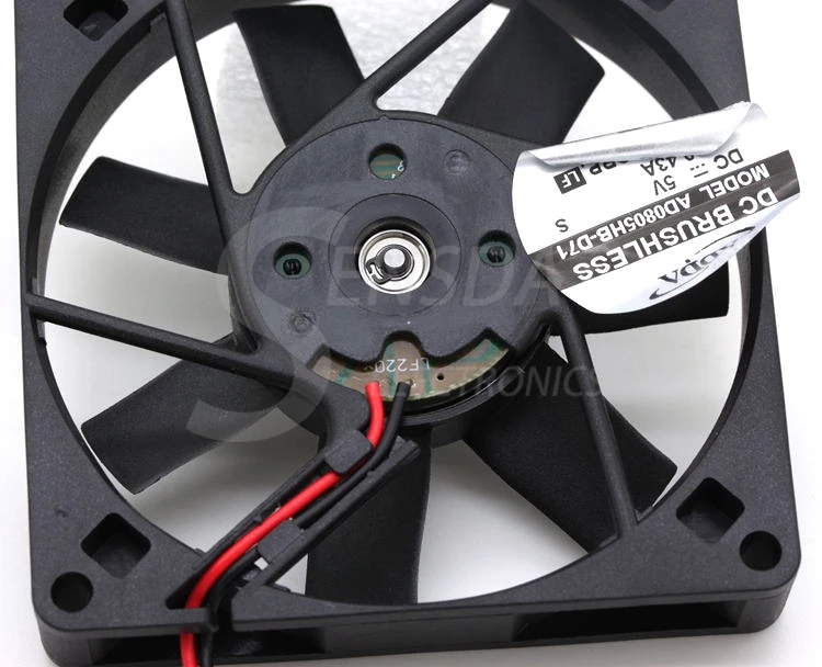 Ventiladores de refrigeración para carcasa de ordenador, para ADDA AD0805HB-D71 8015, 80mm, 8cm, DC 5V, 0.43A - imagen 4