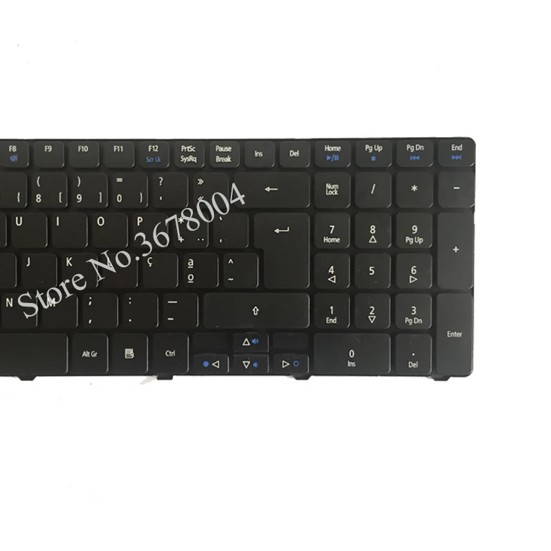 Teclado para portátil Acer Aspire 7735G, 7735Z, 7735ZG, G730Z, G730ZG, 5253, 5333, 5340, 5349, 5360, 5733, 5733Z, 7751G, portugués, PO - imagen 4