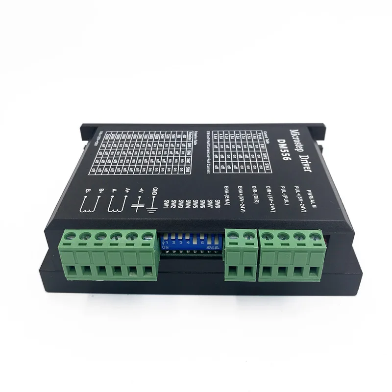Controlador de motor paso a paso digital DM556, controlador de motor paso a paso de 2 fases 5.6A para 57 86, NEMA23 NEMA34 - imagen 3
