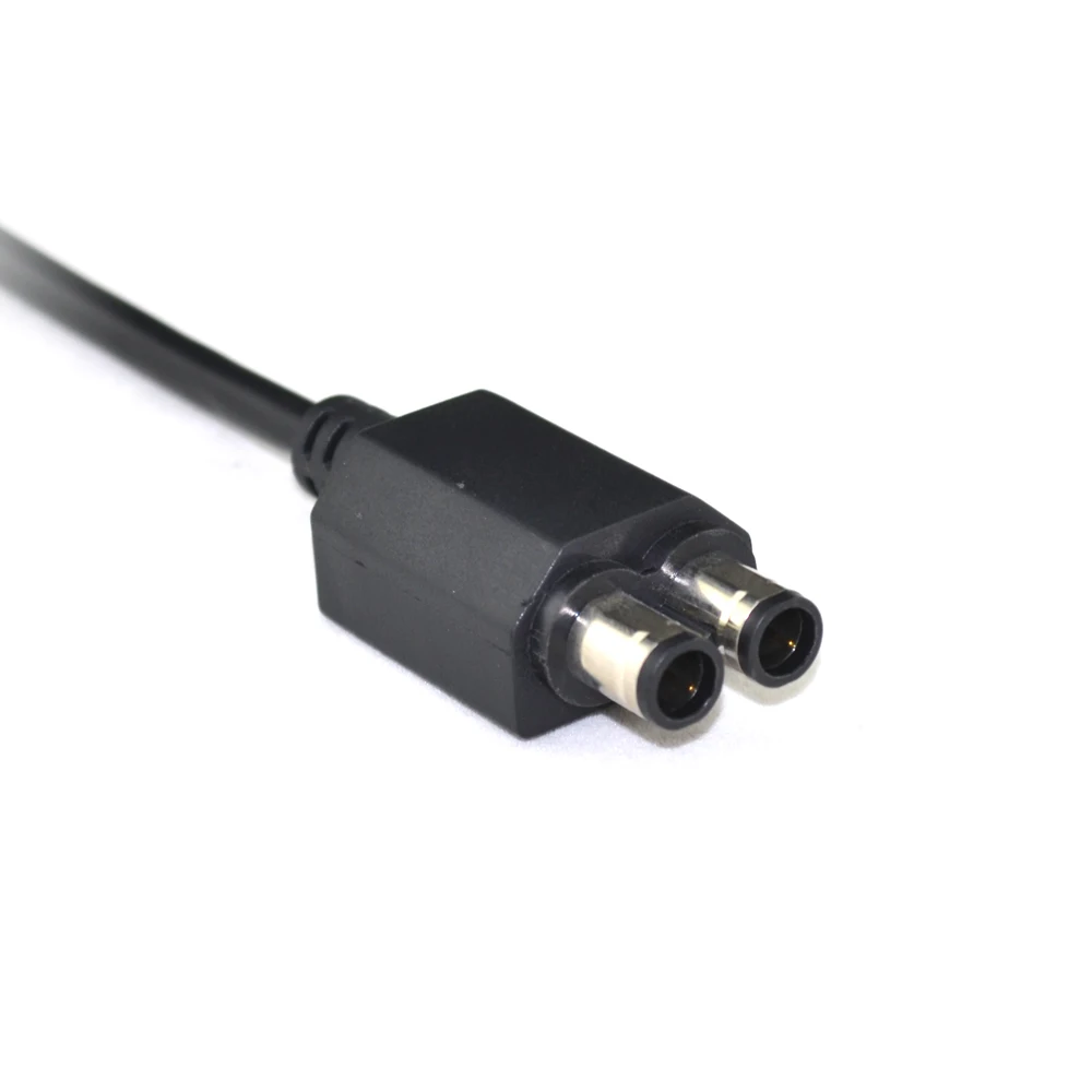 Adaptador de fuente de alimentación de CA de 2 puertos, conectores de transferencia, Cable adaptador Convertidor para XBOX360 a Xbox 360 Slim, alta calidad, nuevo - imagen 5