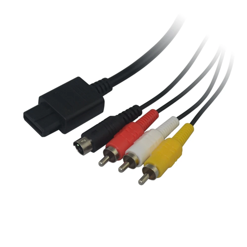 Cable AV Super para Gamecube, para N GC, para SNES, para N64, 1,8 M - imagen 3