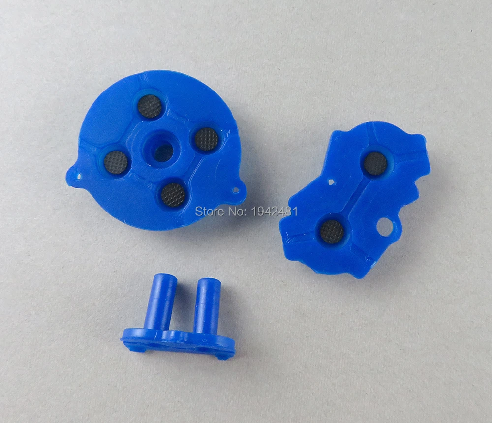 5 Juegos de alta calidad coloridos para Nintendo Game Boy Advance GBA botón almohadilla de goma de silicona conductora Select Start Dpad - imagen 3