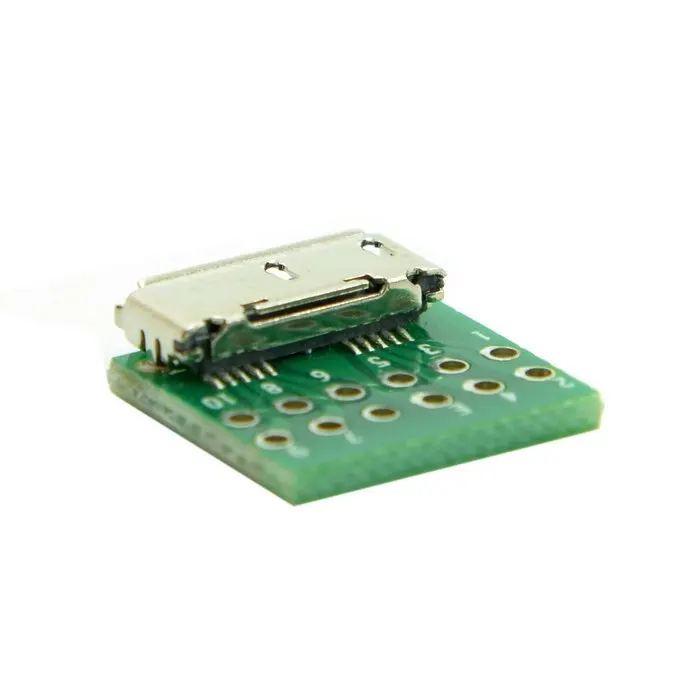 (10 unids/lote) Receptáculo de enchufe hembra Micro B USB 3,0 montaje en placa de 10 pines tipo SMT con PCB para Cable DIY - imagen 5