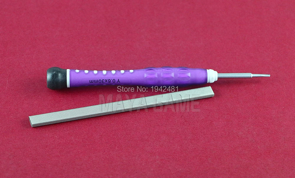 1 Juego de piezas de herramientas de reparación de interruptor NS, destornillador Y de 0,6mm, esponja de espuma conductora para Nintendo Switch NS NX - imagen 4