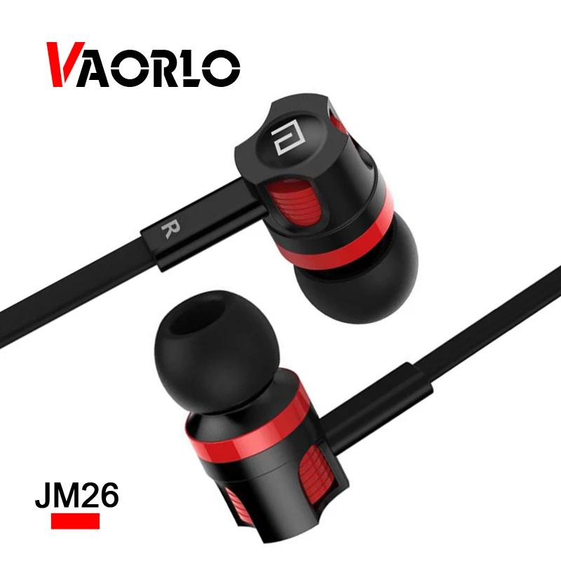 JM26-auriculares intrauditivos con cancelación de ruido para teléfono móvil, audífonos con micrófono y cable para ordenador, para teléfonos Xiaomi, Langsdoml