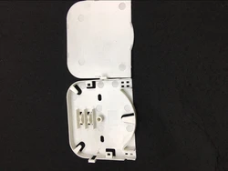 Bandeja Empalme Fibra Óptica 2/4 Puertos ABS Alta Calidad