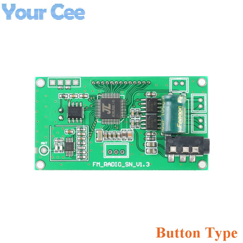 Módulo receptor de Radio FM PLL LCD estéreo Digital Radio FM placa estéreo inalámbrica pantalla LCD reducción de ruido 87-108MHz - imagen 4