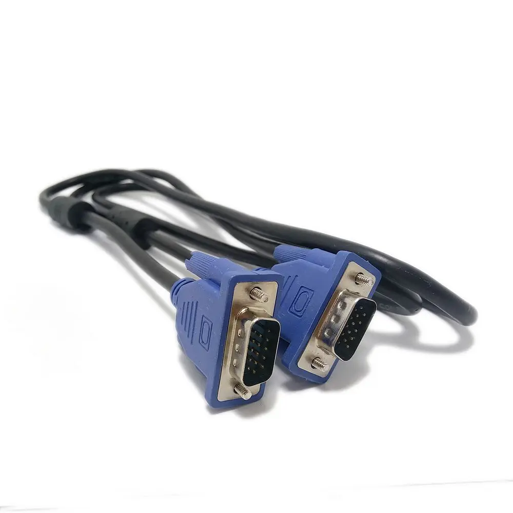 Cable VGA macho a macho blindaje trenzado alta calidad HDTV VGA ordenador tv cable de señal de pantalla 0,3 m/0,5 m/1,5 m/3m - imagen 5