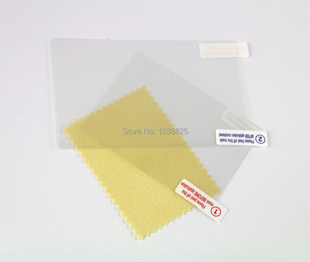 1 Juego para nuevo 3DSXL protector de pantalla superior + inferior transparente película de pantalla LCD para Nintendo para nuevo 3DS XL - imagen 3