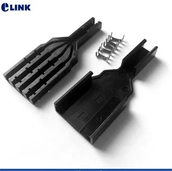 Caja Splitter ftthELINK 1x4 – Fibra Óptica FTTH 4 Puertos