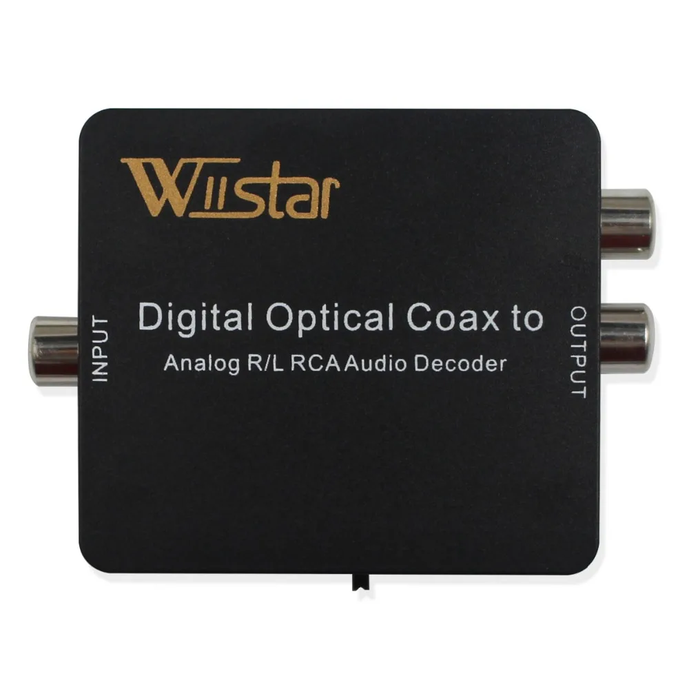 Decodificador de Audio Digital convertidor Digital a analógico óptico SPDIF a L/R Audio 3,5mm soporte de Audio PCM 5,1 Dolby Digital y DTS - imagen 4