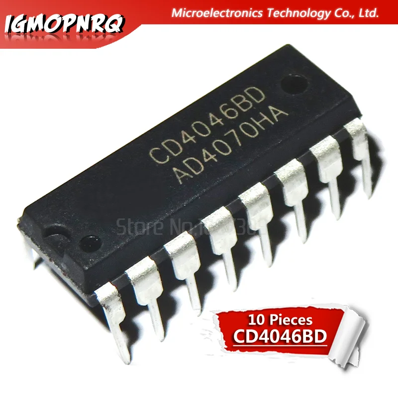 10 unidades CD4046BE CD4046 DIP16 nuevo original