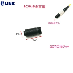Colimador Láser Fibra ELINK M8 FC – Foco 3mm Lente Asférica