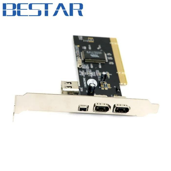 Tarjeta FireWire PCI Express 3 Puertos 6 y 4 Pines Compatible Windows 7/8 - imagen 3