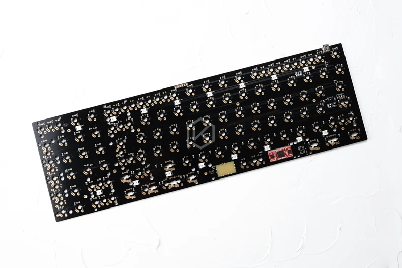 Xiudi-Teclado mecánico personalizado xd96 pcb 90%, admite TKG-TOOLS Underglow RGB, PCB programado, kle Kimera core, muchos diseños - imagen 5