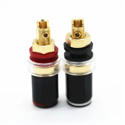 Conectores Banana para Altavoz – Terminales de Cobre Hifi