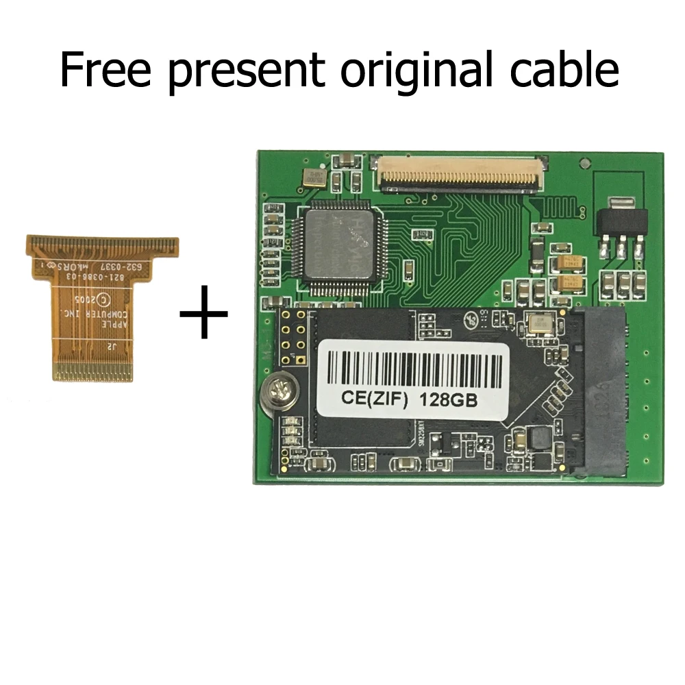 SSD de 128GB para Ipod classic 6th 7th Ipod video 5Gen 5.5. Reemplazar HS081HA MK8010GAH MK8022GAA MK1626GCB MK1231GAL ZIF CE HDD - imagen 2