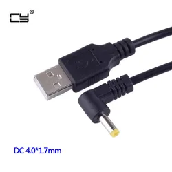 Cable DC USB Macho a Jack 4.0x1.7mm 5V 2A