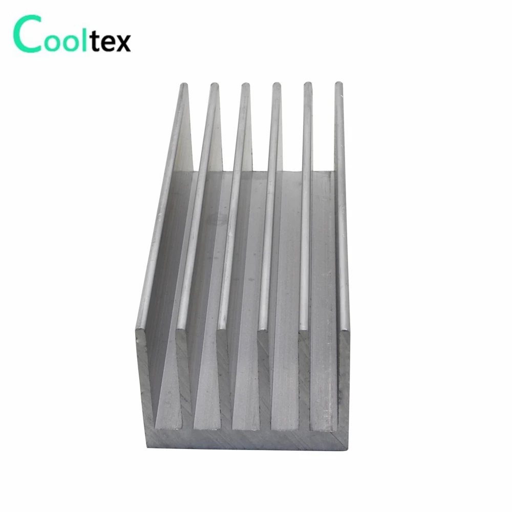 Disipador de calor de aluminio, 100x42x32mm, radiador para Chip VGA RAM LED IC, Enfriador de circuito integrado electrónico - imagen 2