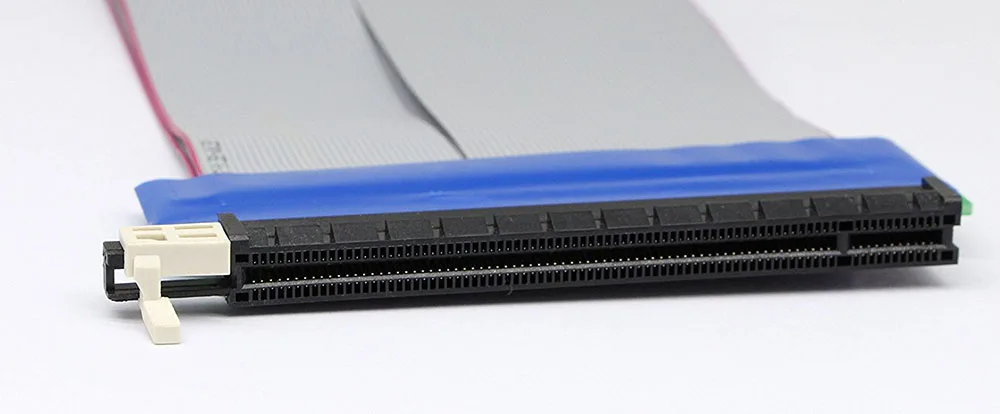 PCI-E PCI Express 16X extensor de tarjeta vertical Cable de extensión flexible flexible para caja pequeña 1U 2U - imagen 3