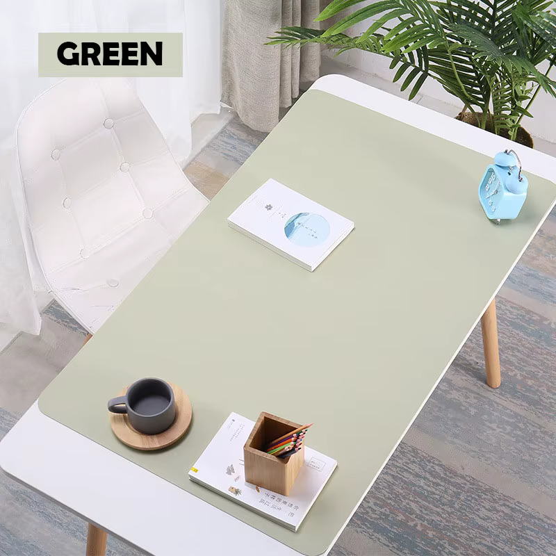 Alfombrilla Ratón Gaming XL 100x50cm Cuero PU Impermeable Escritorio