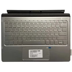 Teclado de ordenador portátil 2 en 1 para HP Spectre x2, Panel táctil de cuero de expansión, 12 pulgadas, 2 en 1