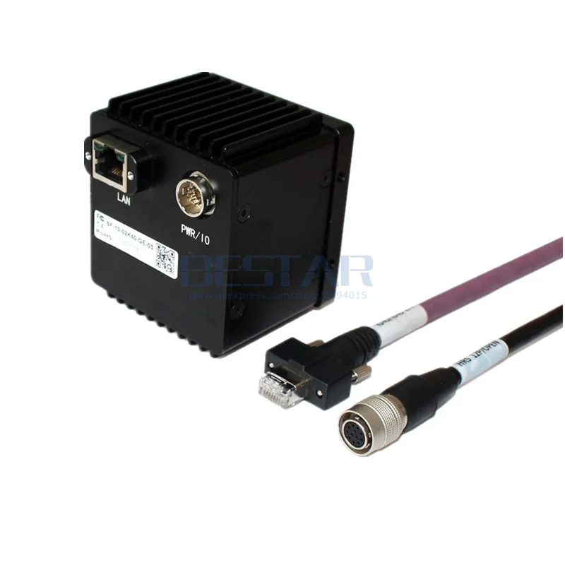 Cable de cámara industrial GigE RJ45 de 3M y 5M, Cable fijo de tornillo de tanque doblado de cadena de remolque Gigabit Ethernet para visión artificial - imagen 3