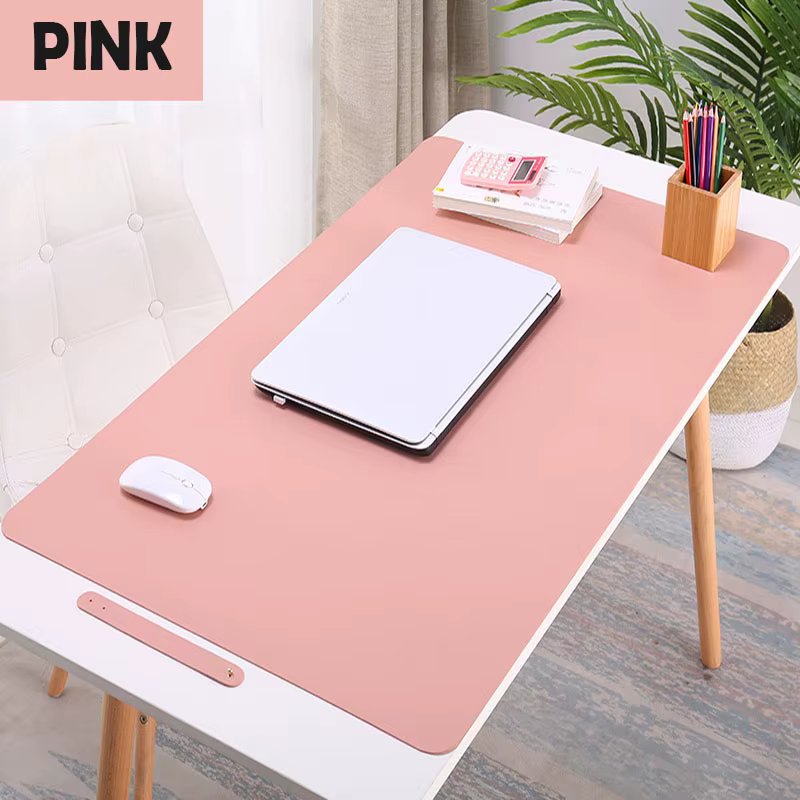 Alfombrilla Ratón Gaming XL 100x50cm Cuero PU Impermeable Escritorio - imagen 3