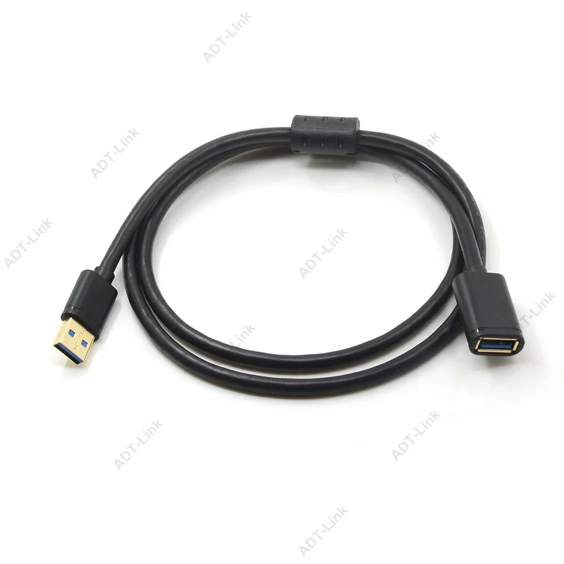 Cable de extensión USB 3,0 de alta velocidad, cable extensor macho a hembra de 30cm/1m/1,8m para sincronización de datos y transferencia de carga - imagen 4