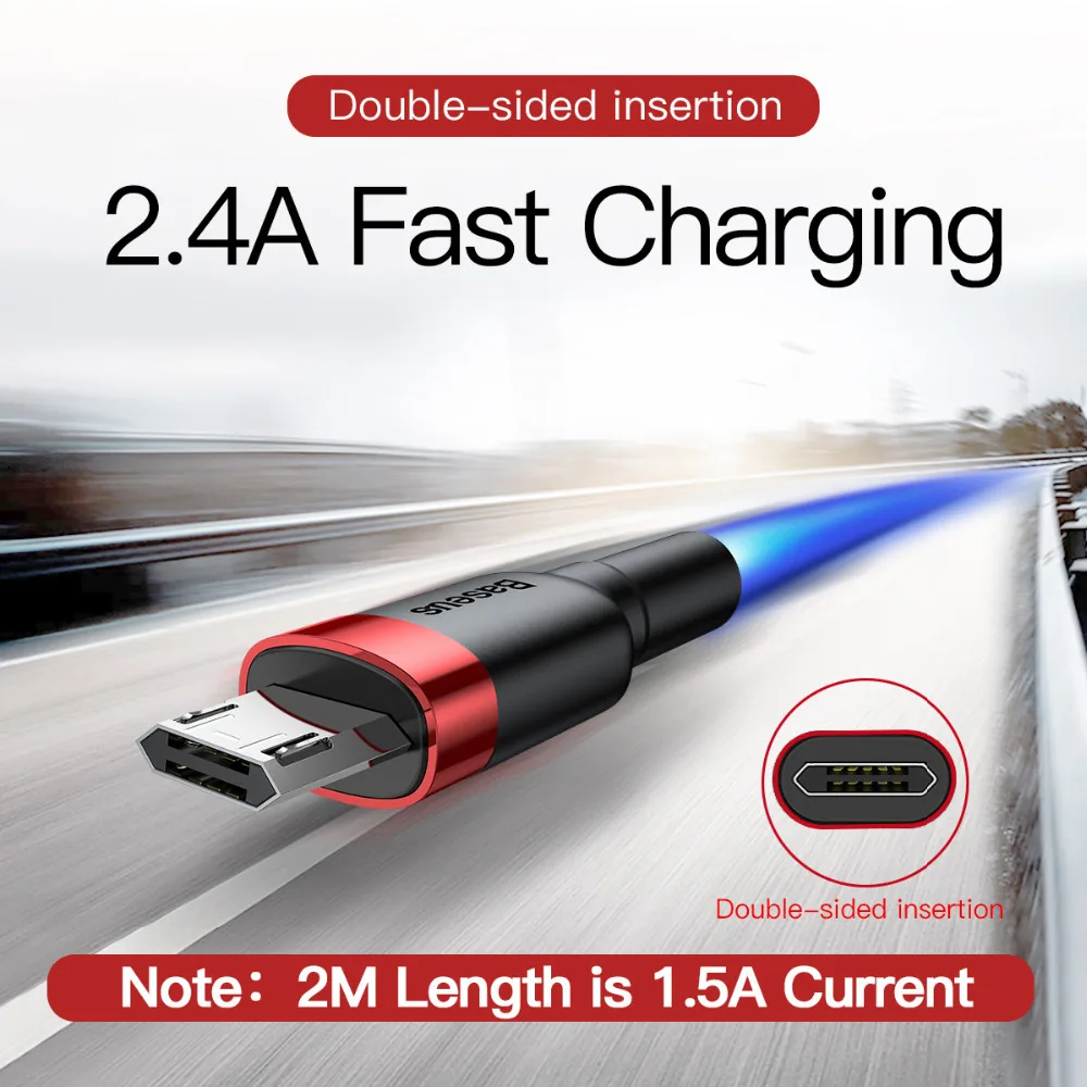 Cable Baseus USB-C Carga Rápida Compatible Huawei P30 Xiaomi - imagen 5