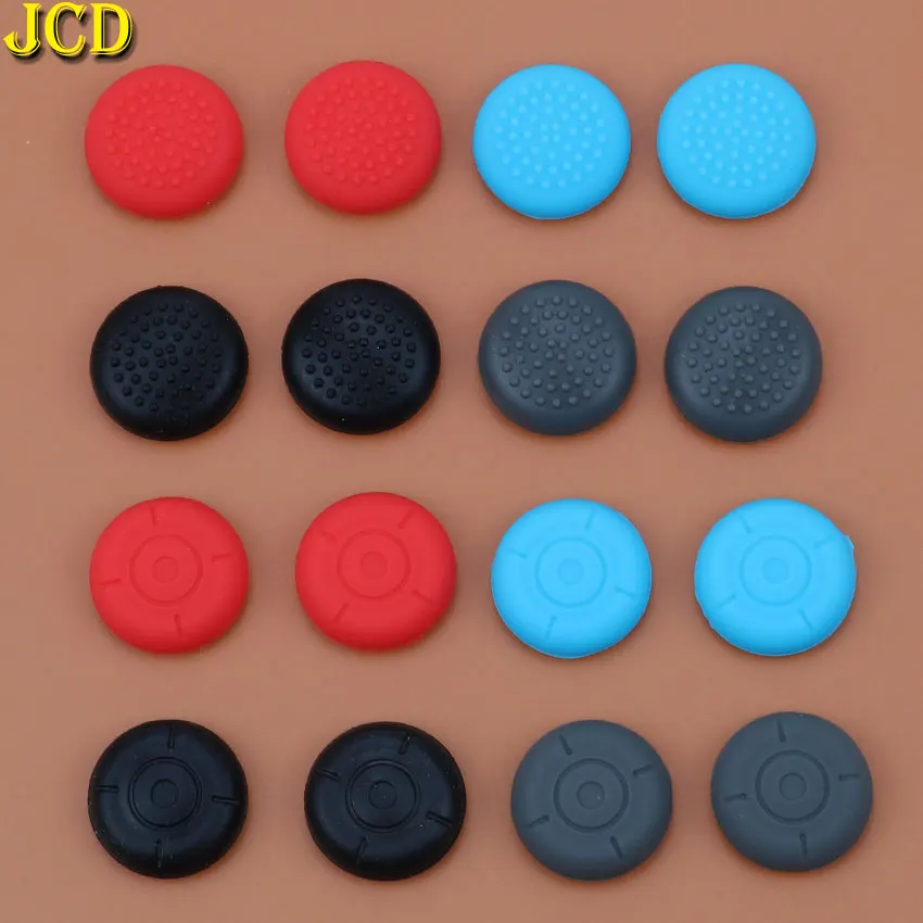 JCD 2 piezas de silicona analógica Joystick Grips Caps Joypad Joystick funda para Switch NS Joy-Con controlador - imagen 2