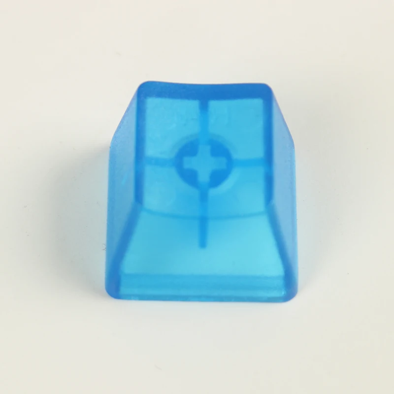 Teclas de ABS translúcidas para teclado mecánico, color negro, rojo y azul transparente, venta al por mayor - imagen 5