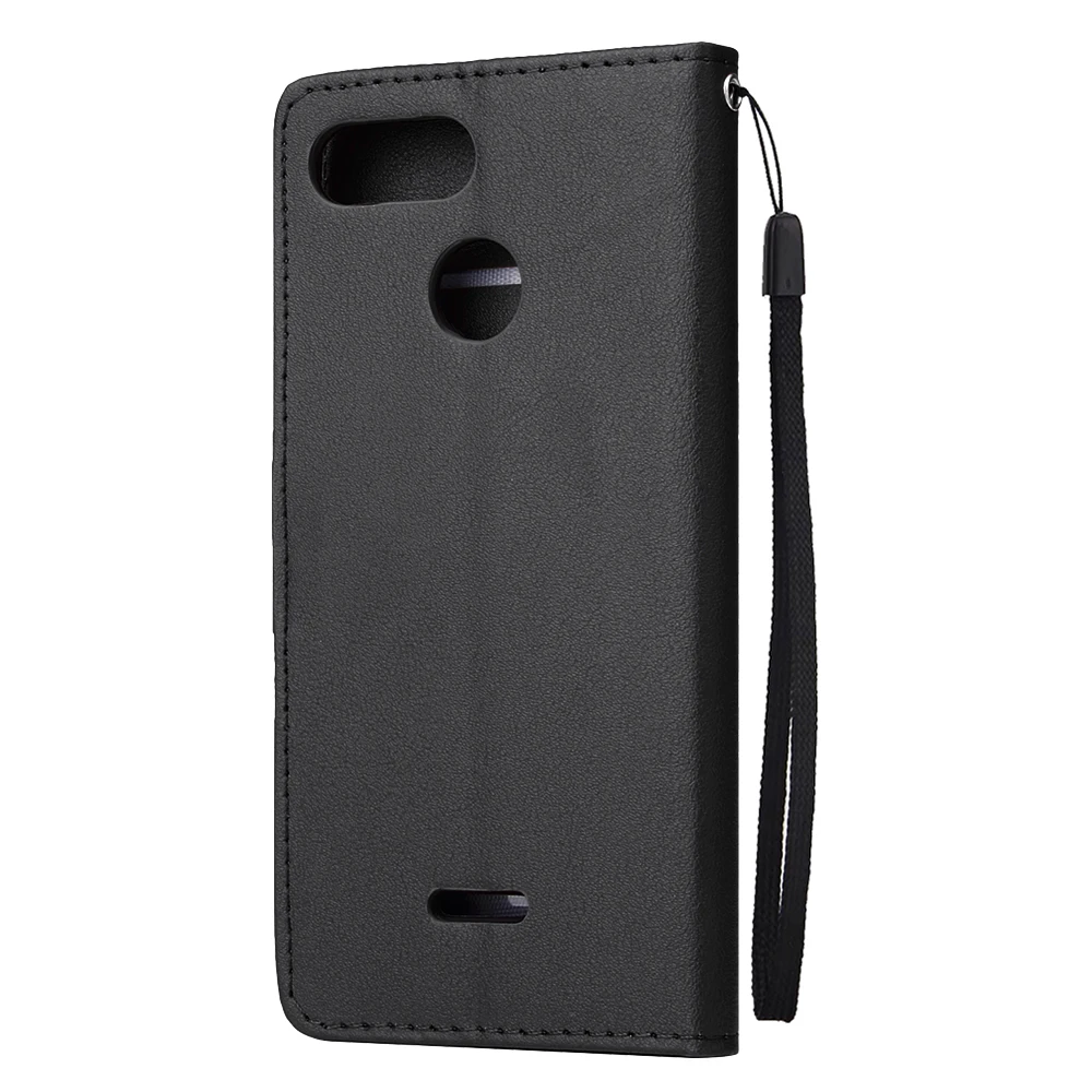 Funda de cuero sFor Xiaomi Redmi 6 para Coque Xiaomi Redmi 6 Redmi6 8 7A 8A Fundas de teléfono con tapa de estilo clásico - imagen 3
